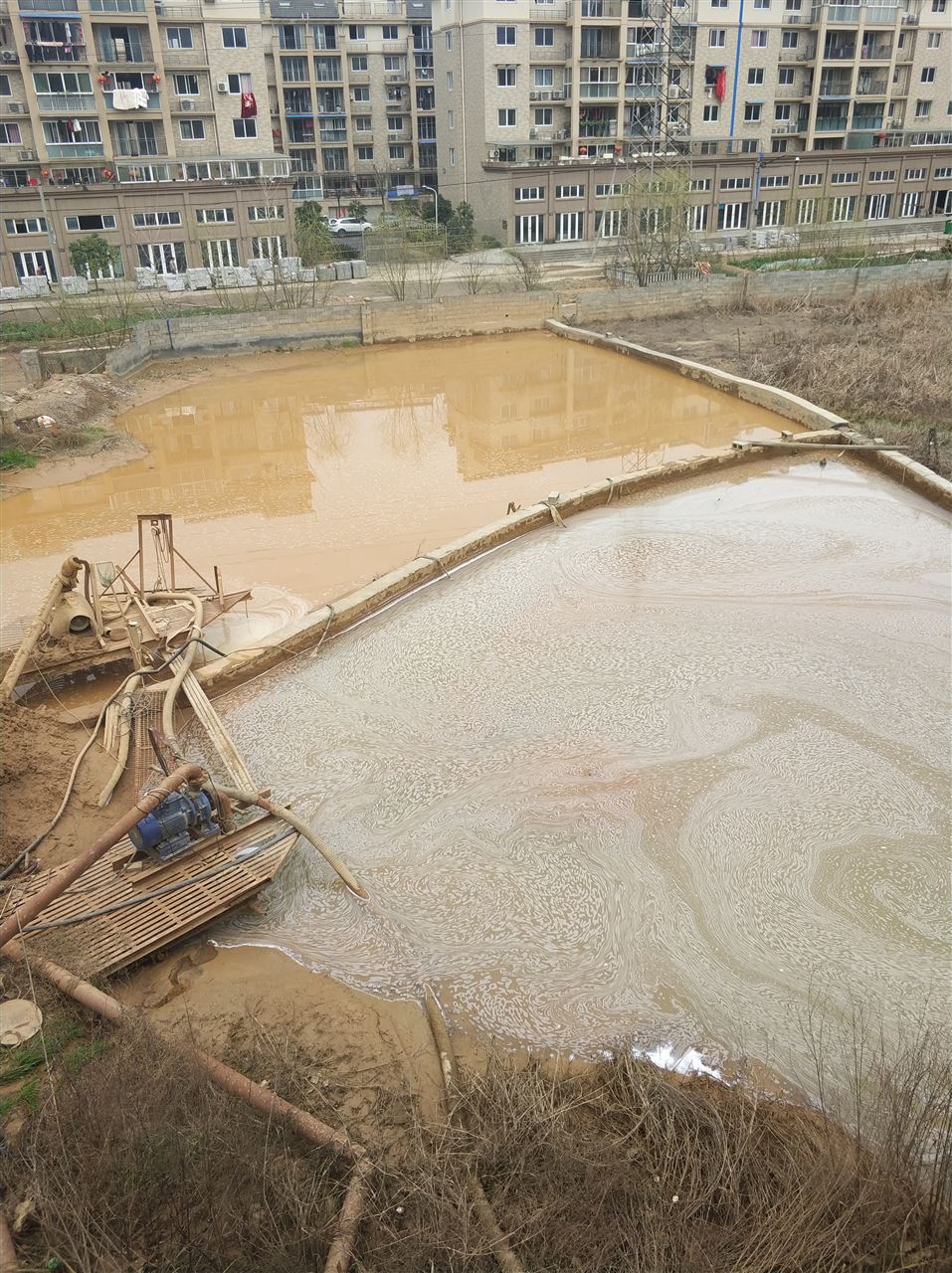 河北沉淀池淤泥清理-厂区废水池淤泥清淤
