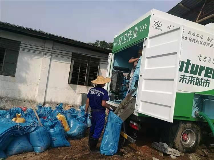 河北工业污泥压干处理